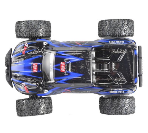 Радиоуправляемый монстр Remo Hobby MMAX Brushless (синий) 4WD 2.4G 1/10 RTR