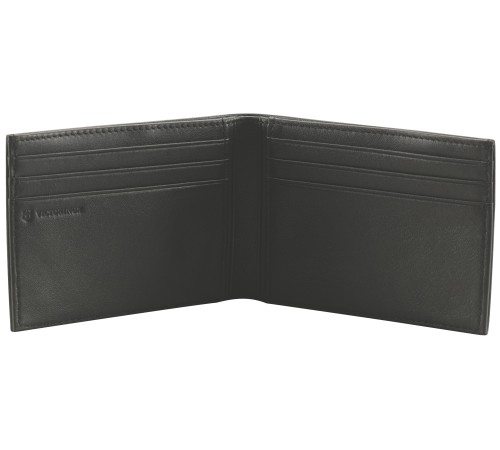 Портмоне VICTORINOX Altius 3.0 Moritz, чёрное, натуральная кожа наппа, 11x1x8 см