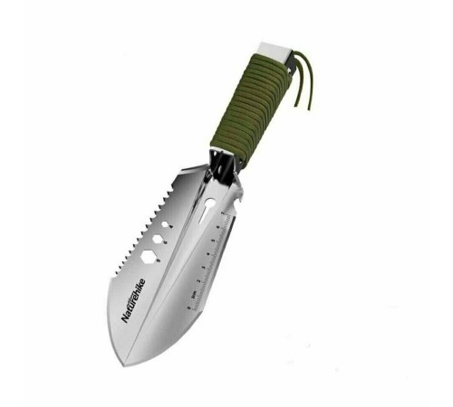 Лопата Naturehike NH20GJ001 многофункциональная ручная серебряный, 6927595744666