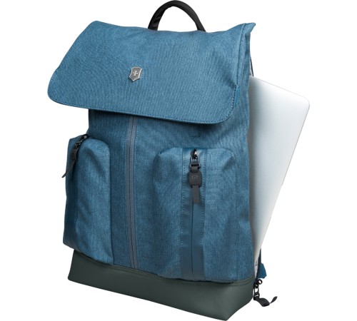 Рюкзак VICTORINOX Altmont Classic Flapover Laptop 15'', синий, полиэфирная ткань, 28x14x43 см, 13 л