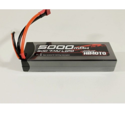 Аккумулятор Li-Po Himoto 5000mAh, 7,4V, 30C, T‐plug