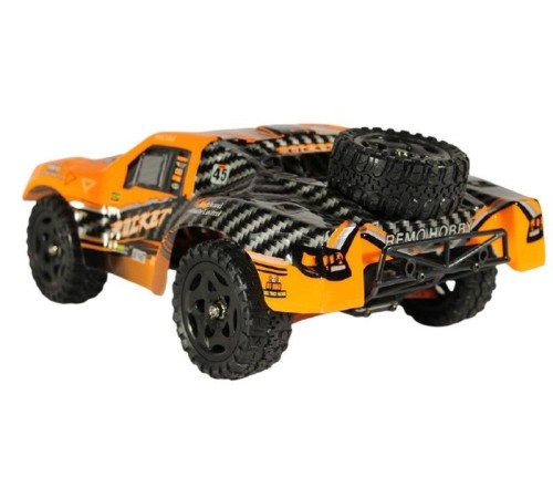 Радиоуправляемый шорт-корс Remo Hobby Rocket UPGRADE V2.0 (оранжевый) 4WD 2.4G 1/16 RTR
