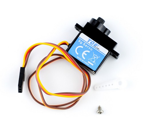 Сервомашинка 9g для самолета Top RC Tempest, провод 350мм