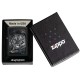 Зажигалка ZIPPO Spazuk Design с покрытием Black Matte, латунь/сталь, чёрная, матовая, 38x13x57 мм