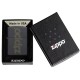 Зажигалка ZIPPO Zippo Design с покрытием Black Matte, латунь/сталь, чёрная, матовая, 38x13x57 мм