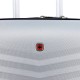 Чемодан SWISSGEAR FRIBOURG, серебристый, АБС-пластик, 37x23x54см, 35 л