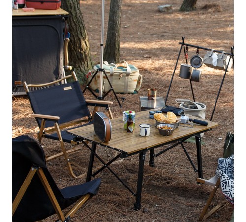 Стол Naturehike MW03 NH19Z003-D складной, цвет орех, 6927595798072