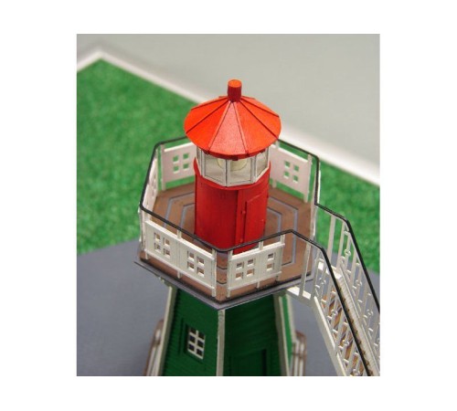 Сборная картонная модель Shipyard маяк Bunthauser Spitze Lighthouse (№54), 1/87
