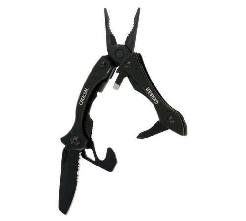 Мультитул Gerber Crucial Black, блистер, 31-001518