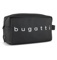 Несессер BUGATTI Rina, чёрный, переработанный полиуретан, 26х12,5х14 см, 3 л