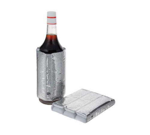 Охладительная рубашка Vacu Vin для вина (Серебро)