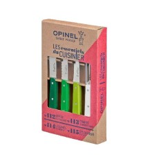 Набор ножей Opinel Les Essentiels Primavera, нержавеющая сталь, (4 шт./уп.), 001709