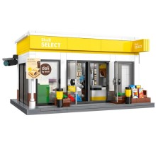 Конструктор CaDA минимаркет Shell Select (303 детали)