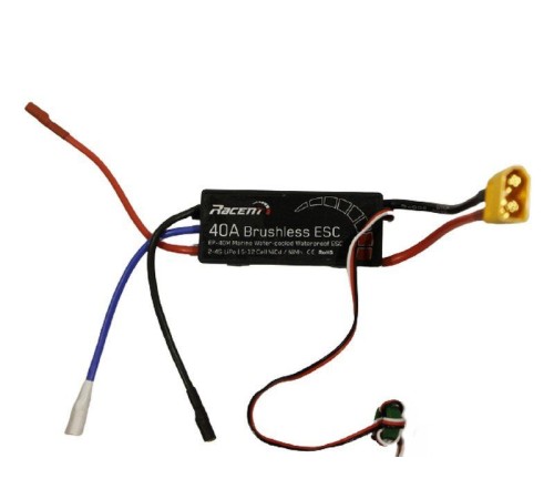 Регулятор скорости бесколлекторный 40A-XT60 для катера Volantex RC Atomic