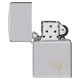Зажигалка ZIPPO Spider Design с покрытием High Polish Chrome, латунь/сталь, серебристая, 38x13x57 мм