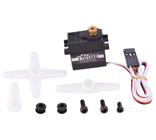 Сервомашинка цифровая JX Servo PDI-1151MG (15г/3.6/0.1/6V) влагозащищенная
