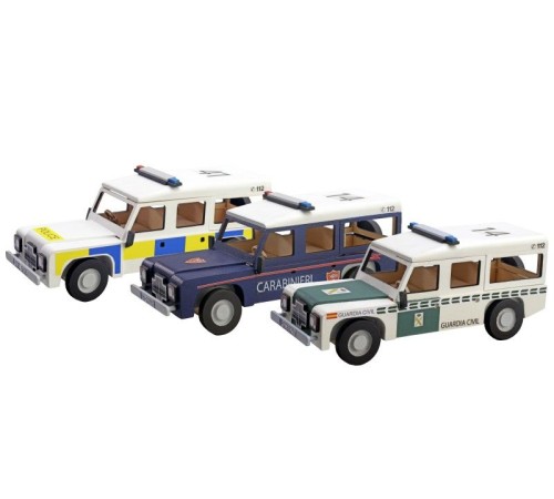 Сборная деревянная модель автомобиля Artesania Latina Land Rover ПОЛИЦИЯ