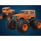 Радиоуправляемая машина-амфибия Double Eagle Land Rover Bigfoot 1/18 4WD 2.4G RTR