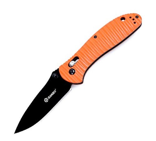 Нож Ganzo G7393P оранжевый, G7393P-OR