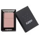 Зажигалка ZIPPO Classic с покрытием High Polish Rose Gold, латунь/сталь, розовое золото, 38x13x57 мм