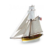 Сборная деревянная модель корабля Artesania Latina LE RENARD 2012, 1/50