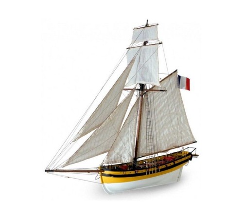 Сборная деревянная модель корабля Artesania Latina LE RENARD 2012, 1/50