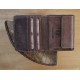 Бумажник KLONDIKE «Jamie», натуральная кожа в коричневом цвете, 9 х 10,5 см