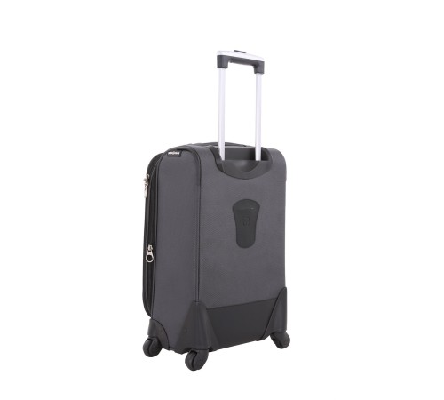Чемодан SWISSGEAR SION, серый, полиэстер 750x750D добби, 35 x 25 x 55 см, 24 л