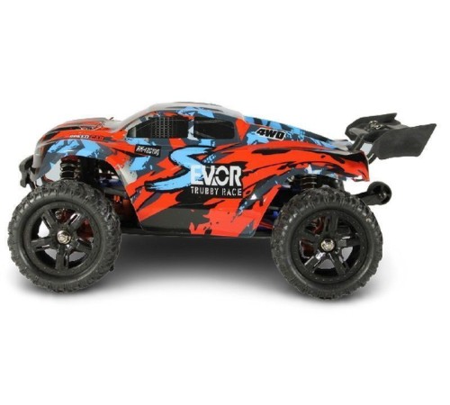 Радиоуправляемая трагги Remo Hobby S EVO-R Brushless UPGRADE V2.0 (красный) 4WD 2.4G 1/16 RTR