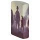 Зажигалка ZIPPO Zombie Design с покрытием 540 Matte, латунь/сталь, белая, матовая, 38x13x57 мм