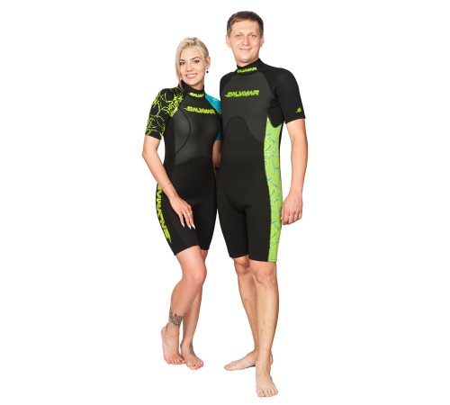 Короткий мужской гидрокостюм Salvimar GARDA Splashy Short Men, 3мм, L