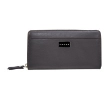 Кошелёк Cross Spanish Summer. Кожа наппа, фактурная, коричневый, 19 х 10 х 1,9 см