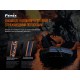 Налобный фонарь Fenix HP30R V2.0, черный, HP30RV20