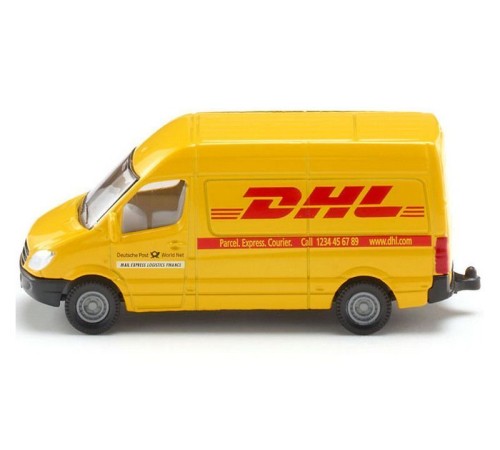 Фургон Siku 1085 DHL 1/87, 7.4 см, желтый