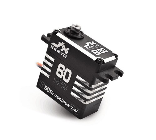 Сервомашинка цифровая JX Servo B60 (87г/62/0.11/7.4V) бесколлекторная, Full metal