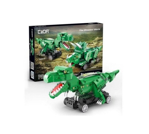 Радиоуправляемый конструктор CADA Мир динозавров T-Rex (343 детали)