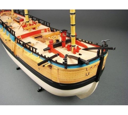 Сборная картонная модель Shipyard барк HMB Endeavour (№33), 1/96