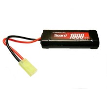 Аккумулятор Ni-Mh Spard 1600mAh, 7,2V, Mini Tamiya для Himoto 1/16 и танков