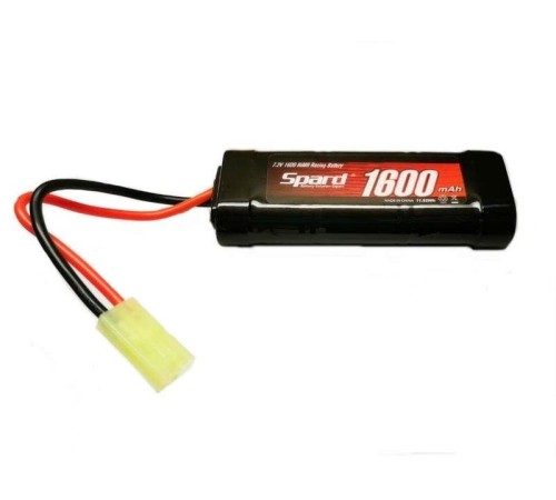 Аккумулятор Ni-Mh Spard 1600mAh, 7,2V, Mini Tamiya для Himoto 1/16 и танков