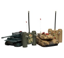 Р/У танковый бой Huan QI Leopard и Leopard 1:48, 2.4G (два танка, з/у, акк)