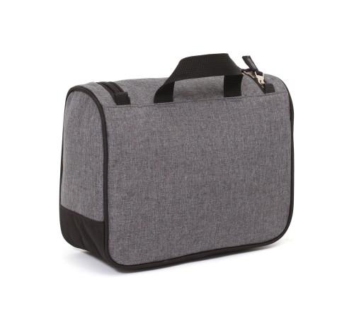 Несессер SWISSGEAR, серый, ткань Grey Heather/полиэстер 600D PU, 27 x 11 x 20 см