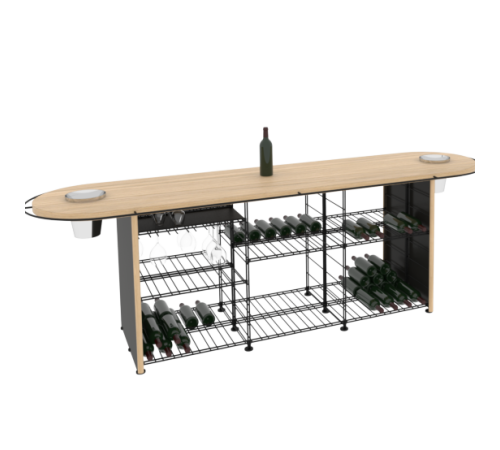 Дегустационный стол Architecture Intérieure du Vin Tasting counter 281 см