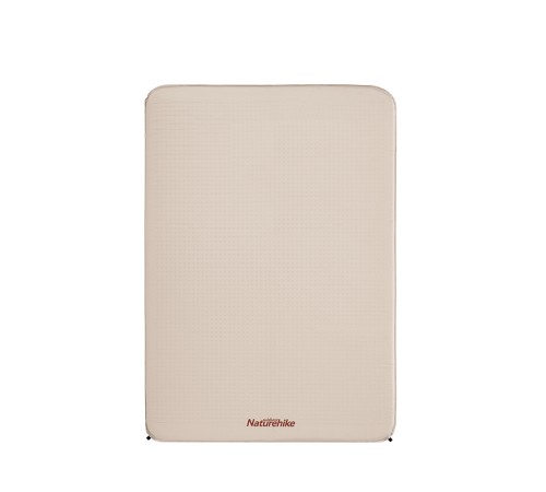 Коврик самонадувной Naturehike NH20DZ002 Double бежевый 3см, 6927595775134