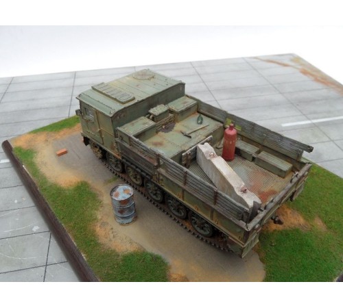 Сборная модель AVD Средний артиллерийский тягач АТС-59Г, 1/43