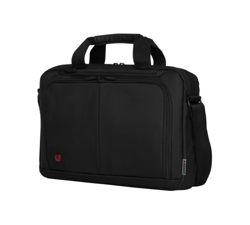 Портфель для ноутбука 14'' WENGER, черный, нейлон / ПВХ, 39 x 8 x 25 см, 5 л