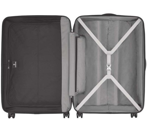 Чемодан VICTORINOX Spectra™ 2.0 32, чёрный, поликарбонат Bayer, 56x29x82 см, 96 л