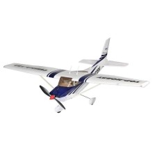 Радиоуправляемый самолет Top RC Cessna 182 400 class синяя 965мм KIT