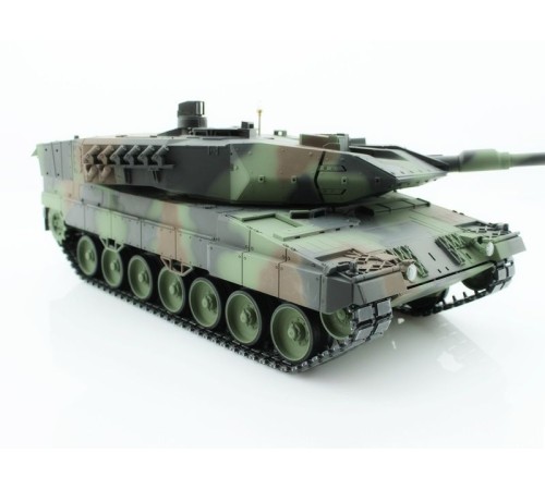 Р/У танк Taigen 1/16 Leopard 2 A6 (Германия) (для ИК танк. боя) САМО 2.4G RTR, деревянная коробка