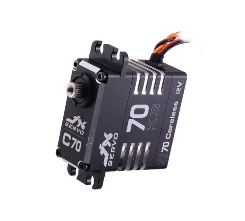 Сервомашинка цифровая JX Servo C70 (87г/72/0.08/12.0V) Full metal