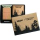 Зажигалка ZIPPO WOODCHUCK с покрытием Brushed Brass, латунь/сталь/, золотистая, матовая, 38x13x57 мм